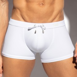 Basic Swim Trunks Sporty - White - ES collection : sale of Boxer Sh...