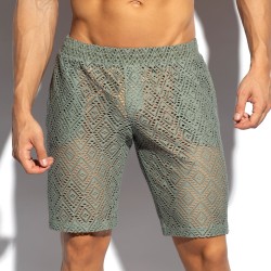 Bermuda de la marque ES COLLECTION - Bermuda Ibiza Retro - Kaki - Ref : SP330 C12