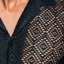Camicia del marchio ES COLLECTION - copy of Chemise Ibiza Retro - Ivoire - Ref : SHT027 C10