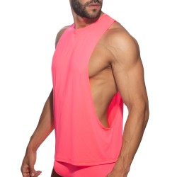 Débardeur de la marque ADDICTED - Low rider Veloz Dry - Rose Néon - Ref : AD1327 C34