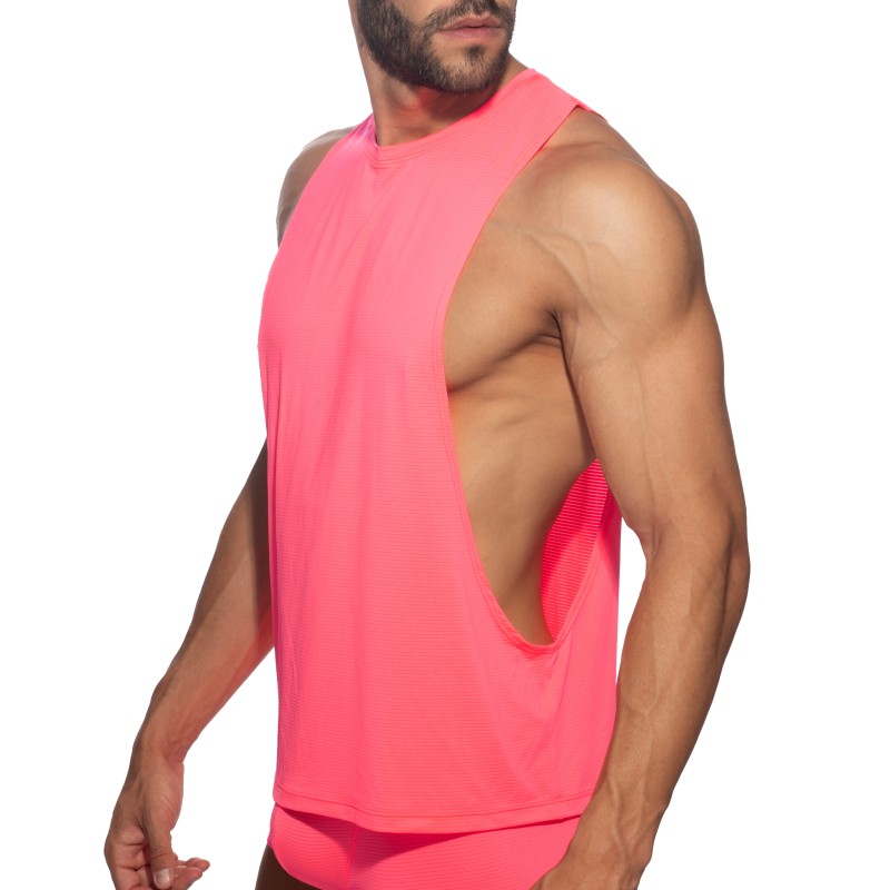 Tank top of the brand ADDICTED - Low rider Veloz Dry - Neon Pink - Ref : AD1327 C34