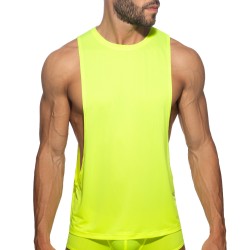 Débardeur de la marque ADDICTED - Low rider Veloz Dry - Jaune Néon - Ref : AD1327 C31