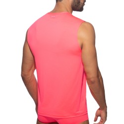 Débardeur de la marque ADDICTED - Débardeur Veloz Dry - Rose Néon - Ref : AD1328 C34
