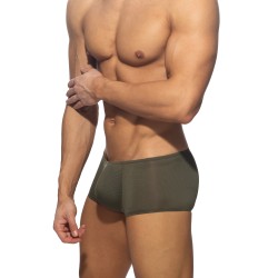 Sous-vêtements de la marque ADDICTED - Boxer court trunk Veloz Dry - Kaki - Ref : AD1330 C12