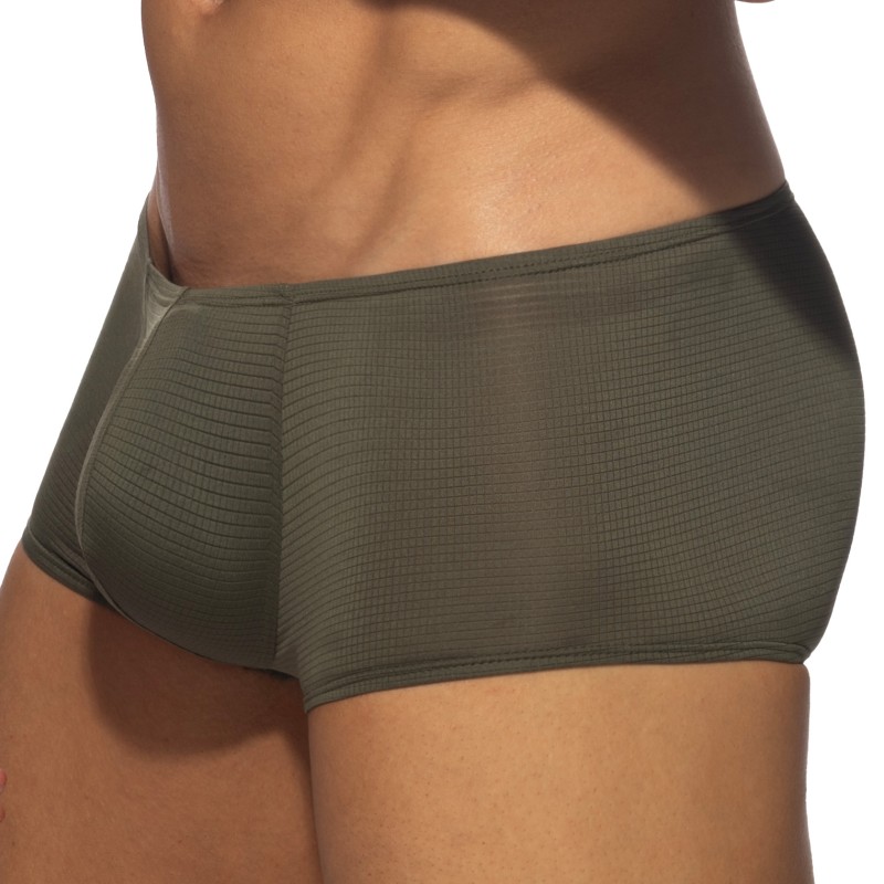 Sous-vêtements de la marque ADDICTED - Boxer court trunk Veloz Dry - Kaki - Ref : AD1330 C12