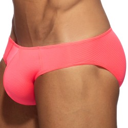 Slip, Tanga de la marque ADDICTED - Slip bikini Veloz Dry - Rose Néon - Ref : AD1329 C34