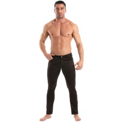 Pantalon Chino Tof Paris - Noir - TOF Paris : vente pantalons sport...