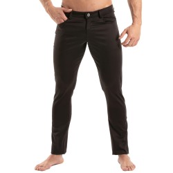 Pantalon Chino Tof Paris - Noir - TOF Paris : vente pantalons sport...