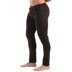 Pantalon Chino Tof Paris - Noir - TOF Paris : vente pantalons sport...