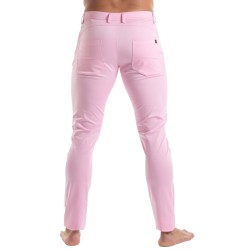 Pantalon Chino Tof Paris - Rose - TOF Paris : vente pantalons sport...