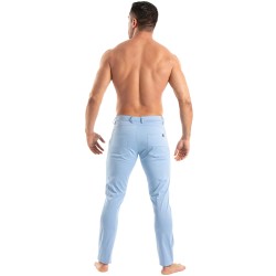 Pantalon Chino Tof Paris - Bleu - TOF Paris : vente pantalons sport...