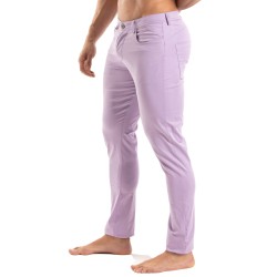 Pantalon Chino Tof Paris - Violet - TOF Paris : vente pantalons spo...