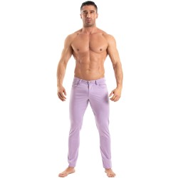 Pantalon Chino Tof Paris - Violet - TOF Paris : vente pantalons spo...