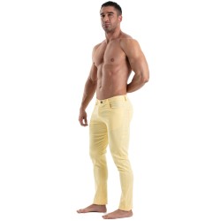 Pantaloni del marchio TOF PARIS - Tof Paris Pantaloni Chino - Giallo - Ref : TOF514J
