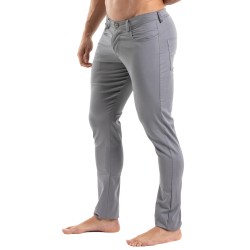 Pantalon Chino Tof Paris - Gris - TOF Paris : vente pantalons sport...