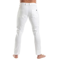 Tof Paris Pantaloni Chino - Bianco - TOF Paris : vendita di Pantalo...