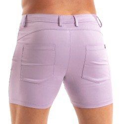 Short de la marque TOF PARIS - Short Chino Tof Paris - Violet - Ref : TOF515V