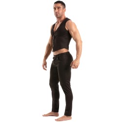 Veste de la marque TOF PARIS - Gilet Chino Tof Paris - Noir - Ref : TOF516N