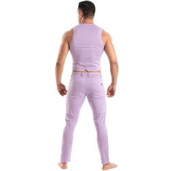 Veste de la marque TOF PARIS - Gilet Chino Tof Paris - Violet - Ref : TOF516V