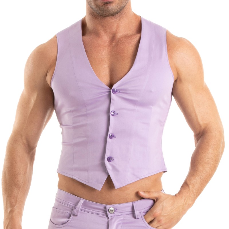 Giacca del marchio TOF PARIS - copy of Gilet Chino Tof Paris - Noir - Ref : TOF516V