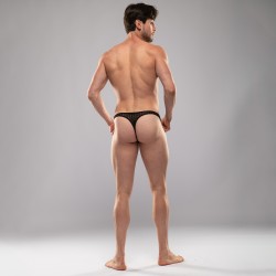 Underwear of the brand TOF PARIS - String Riviera Tof Paris - Noir - Ref : TOF575N