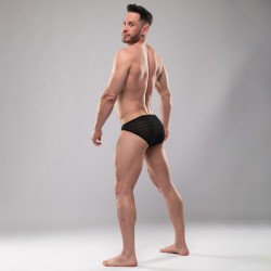 Brief of the brand TOF PARIS - Mini Slip Riviera Tof Paris - Noir - Ref : TOF574N