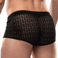 Boxershorts, Shorty der Marke TOF PARIS - Boxer Riviera Tof Paris - Noir - Ref : TOF573N