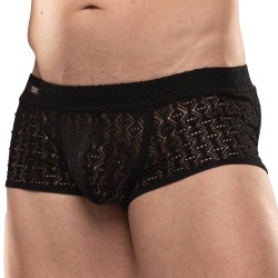 Boxershorts, Shorty der Marke TOF PARIS - Boxer Riviera Tof Paris - Noir - Ref : TOF573N