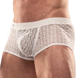 Boxershorts, Shorty der Marke TOF PARIS - copy of Boxer Riviera Tof Paris - Noir - Ref : TOF573B