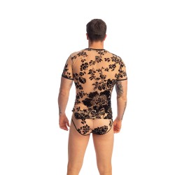 Manches courtes de la marque L HOMME INVISIBLE - Velours & Luxure T Shirt L Homme Invisible - Ref : MY73 LUX 000