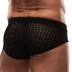 Slip de la marca TOF PARIS - Slip Riviera Tof Paris - Noir - Ref : TOF572N