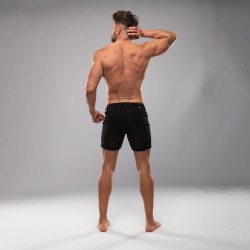 Short of the brand TOF PARIS - Short Mi-Cuisse Riviera Tof Paris - Noir - Ref : TOF571N