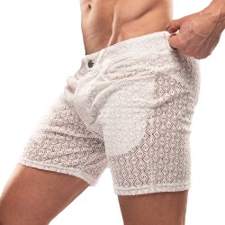 Short of the brand TOF PARIS - copy of Short Mi-Cuisse Riviera Tof Paris - Noir - Ref : TOF571B