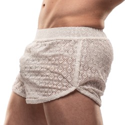 Short de la marque TOF PARIS - Mini Short Riviera Tof Paris - Blanc - Ref : TOF570B