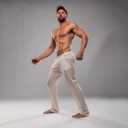 Pantalon de la marque TOF PARIS - Pantalon Riviera Tof Paris - Blanc - Ref : TOF568B