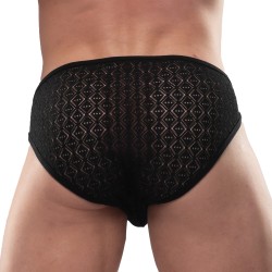 Mini Slip Riviera Tof Paris - Noir - TOF Paris : sale of Brief for ...