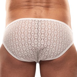 Mini Briefs Riviera Tof Paris - White - TOF Paris : sale of Brief f...
