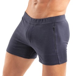 Short Paris Zippé Tof Paris - Bleu Marine - TOF Paris : vente short...