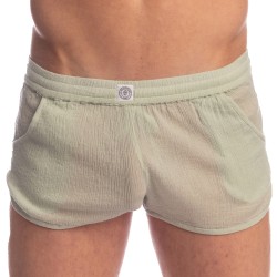 Breve del marchio L HOMME INVISIBLE - Beynac - Shorts Light Emerald - Ref : SP05 BEY 486