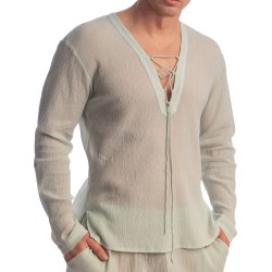 Shirt of the brand L HOMME INVISIBLE - Beynac- Drawstring Top - Ref : RW04 BEY 486