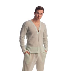 Chemise de la marque L HOMME INVISIBLE - Beynac- Drawstring Top - Ref : RW04 BEY 486