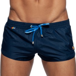 Short de bain de la marque ADDICTED - Short de Bain Rainbow - Marine - Ref : ADS197 C09