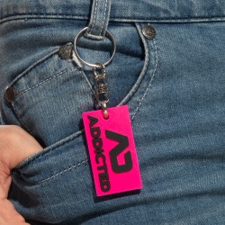 Accesorios de la marca ADDICTED - Llavero ADDICTED - Fucsia - Ref : AC223 C24