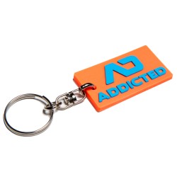 Portachiavi ADDICTED - Neon Arancione - ADDICTED : vendita di Acces...