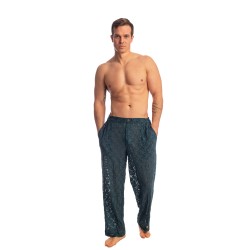 Pantalon de la marque L HOMME INVISIBLE - Delphinium- Flowy Trousers Pacific Blue - Ref : RW20 DEL 272