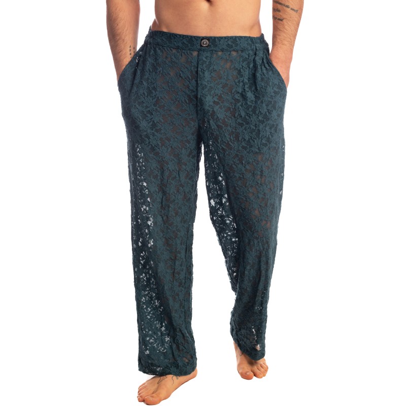 Pantalon de la marque L HOMME INVISIBLE - Delphinium- Flowy Trousers Pacific Blue - Ref : RW20 DEL 272