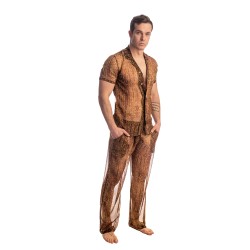 Haut lounge de la marca L HOMME INVISIBLE - Nigeen - Boxy Shirt - Ref : HW167 NIG P24