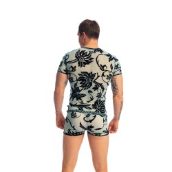 Haut lounge de la marca L HOMME INVISIBLE - Velours Mystique - T Shirt - Ref : MY73 VEL 043