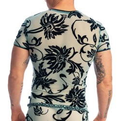 Haut lounge de la marca L HOMME INVISIBLE - Velours Mystique - T Shirt - Ref : MY73 VEL 043