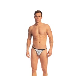 String de la marque L HOMME INVISIBLE - Siam Jouy G-String Striptease - Ref : MY83 SIA P49